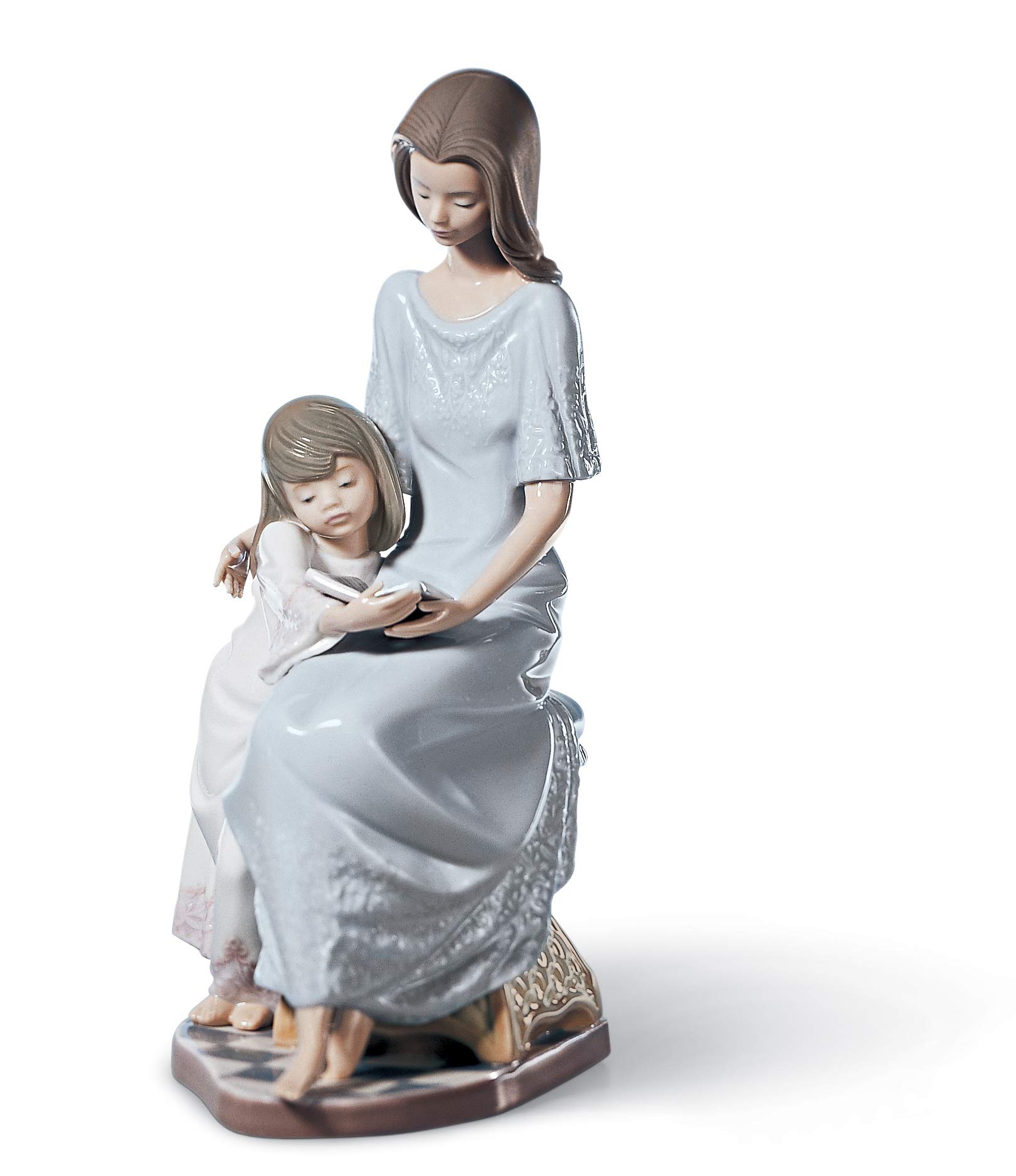 Lladró Sculture Madre La Fiaba mamma porcellana