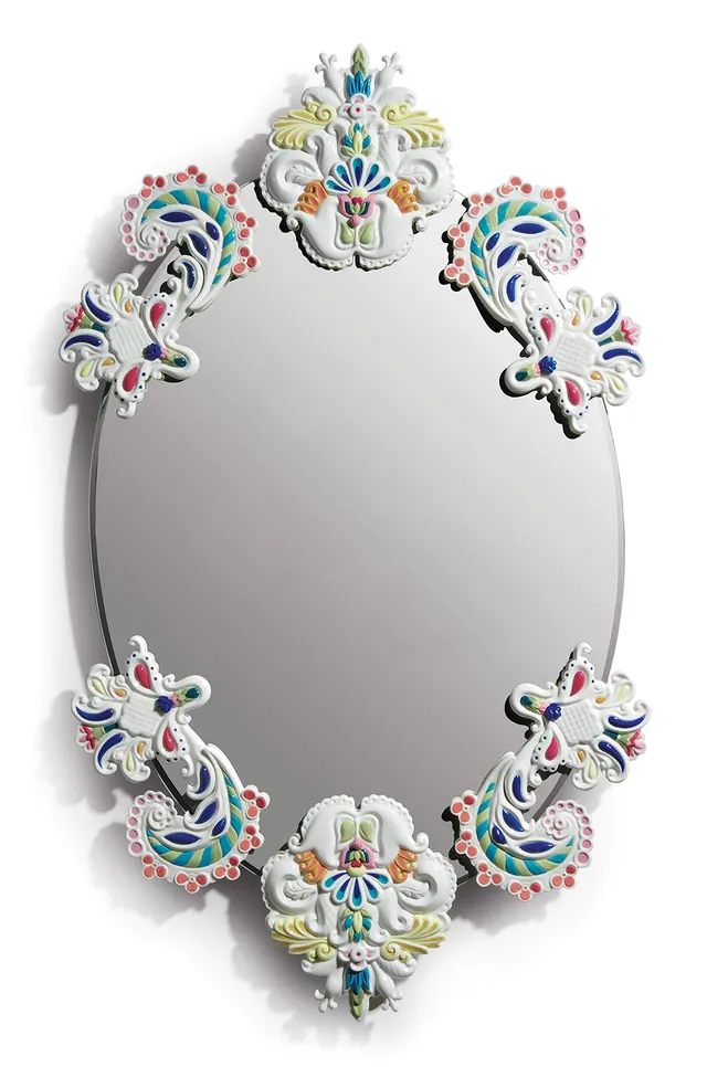 Lladró Accessori Decorativi Specchio Ovale specchio multicolore serie limitata