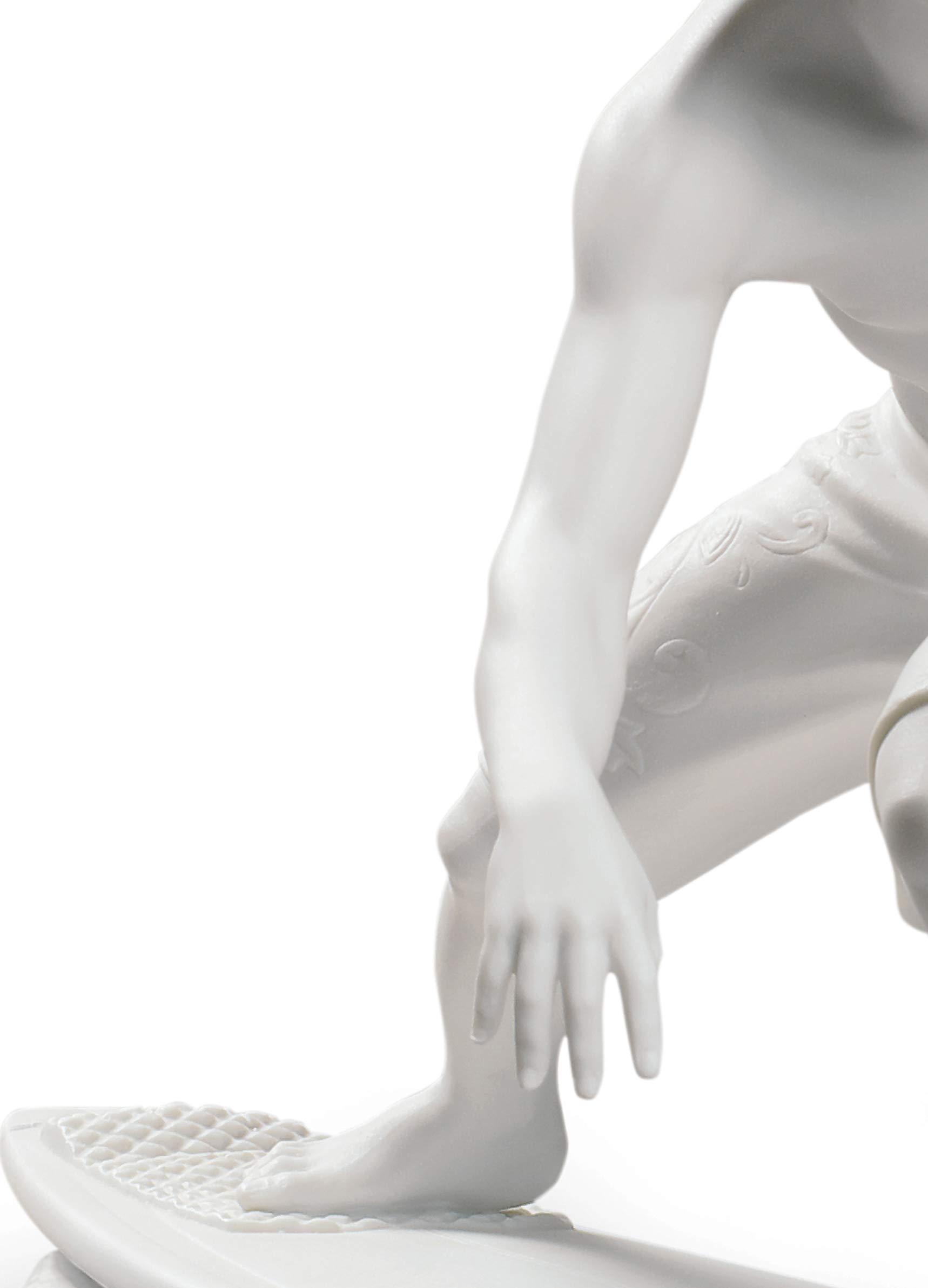 Lladró Sculture Alma de Surfista 01009173 statua porcellana uomo