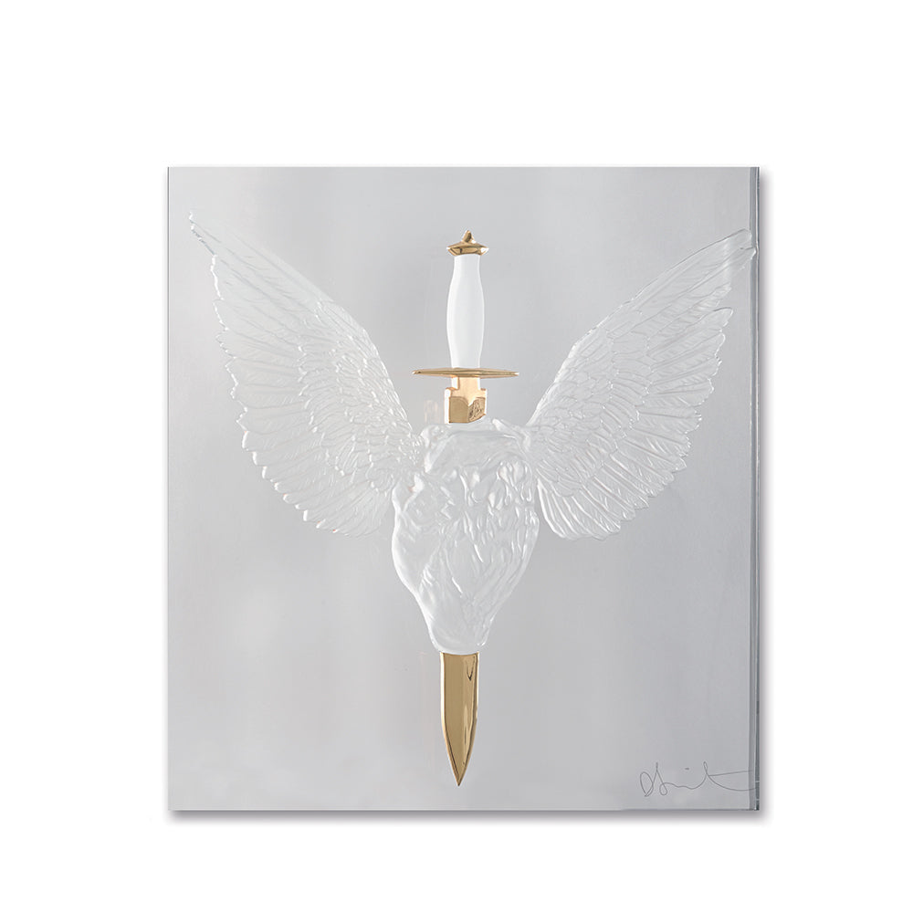 Lalique Eternal Prayer pannello decorativo cristallo incolore