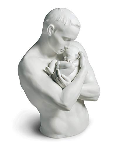 Lladró Sculture Protezione Paterna figurina porcellana papà