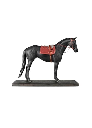 Lladró Purosangue Inglese scultura cavallo porcellana