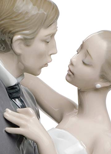 Lladró Sculture Il Valzer dei Fidanzati Figurina Coppia Porcellana