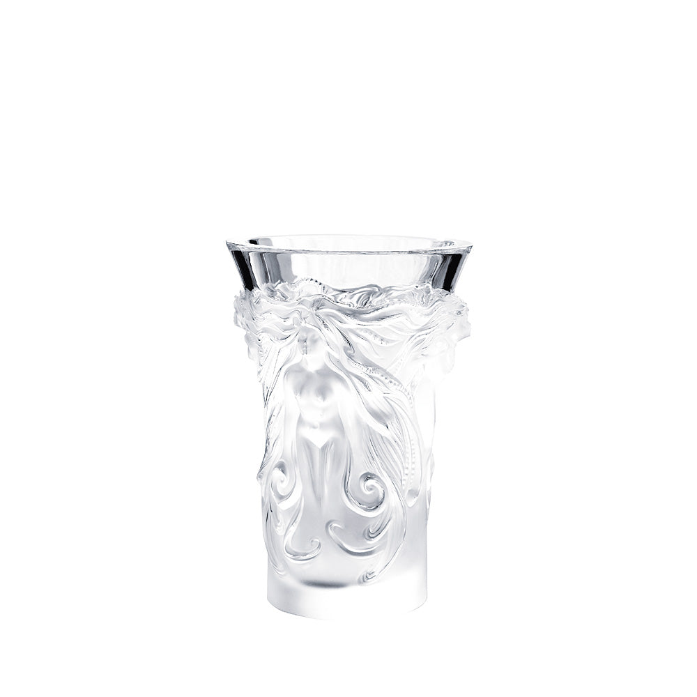 René Lalique Fantasia vaso cristallo naiadi incolore