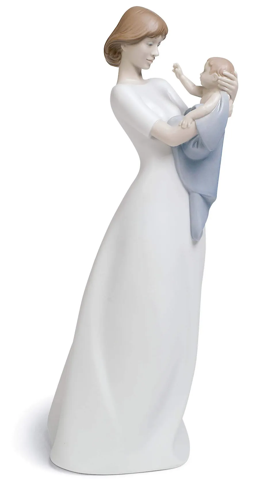 Lladró Sculture Tesoro della Mamma figurina madre bambino