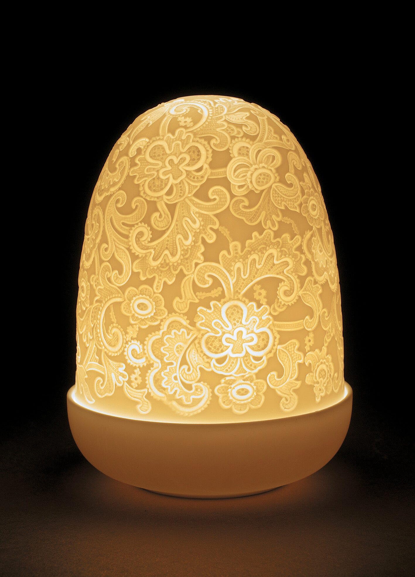 Lladró Illuminazione Lace Dome 1023890 lampada porcellana LED