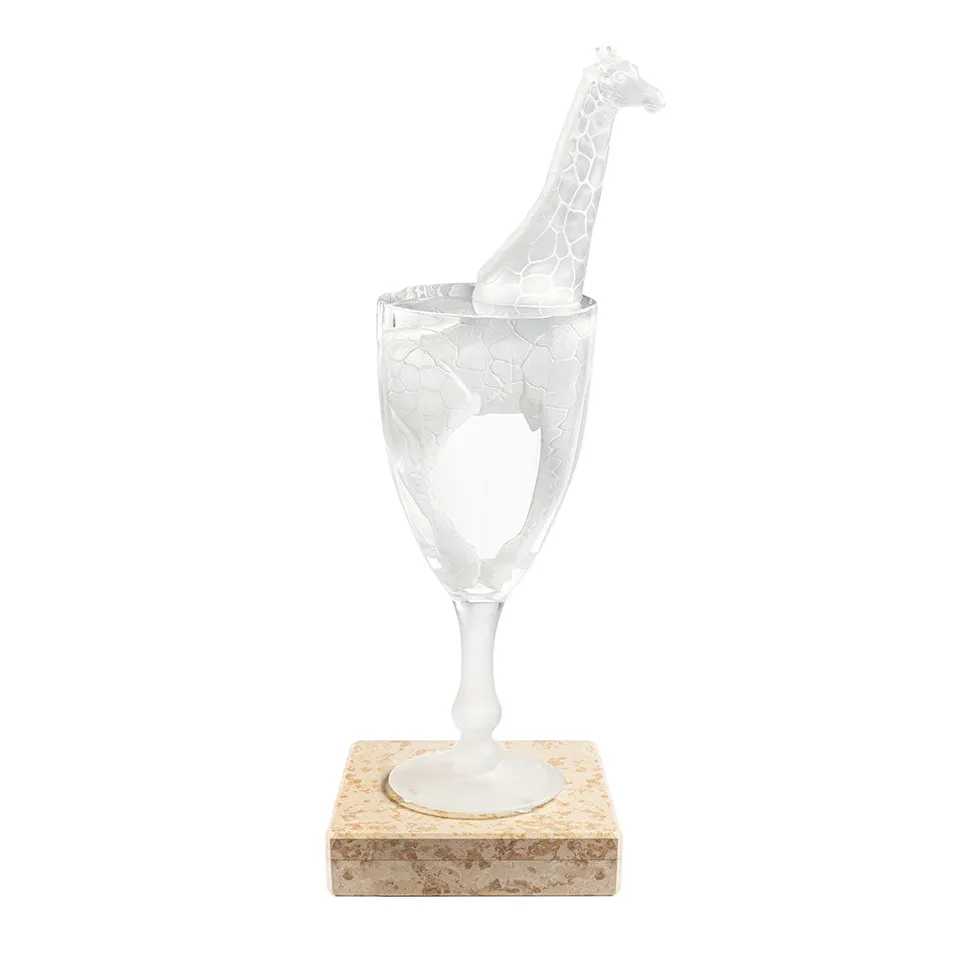 Lalique Le Bain de Cristal scultura Magritte 2023