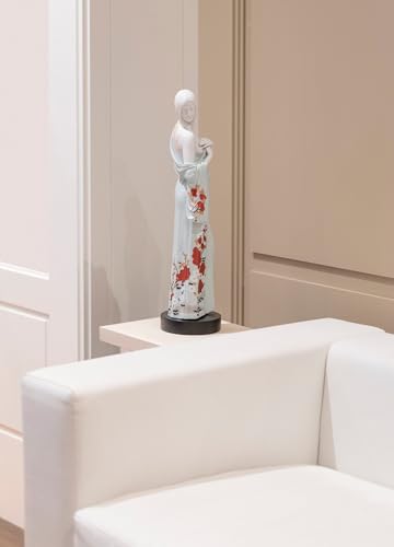 Lladró Sculture Beauty with Dragon Tattoo statuetta kimono