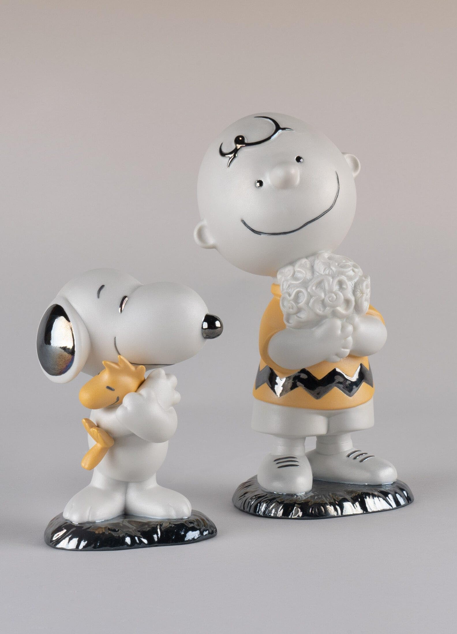 Lladró Snoopy statuetta porcellana Sculture pop da collezione