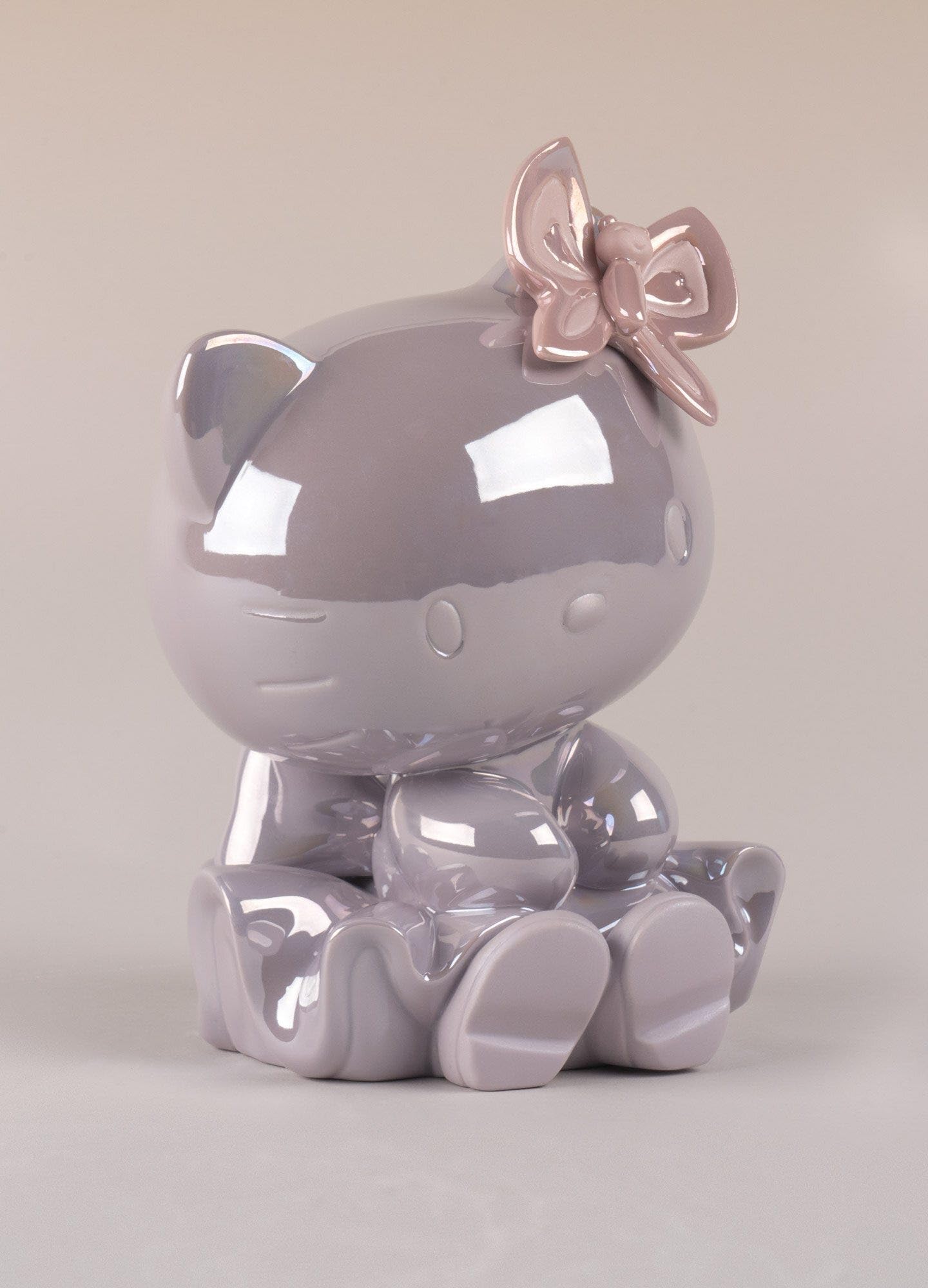Lladró Hello Kitty scultura pop porcellana bianca
