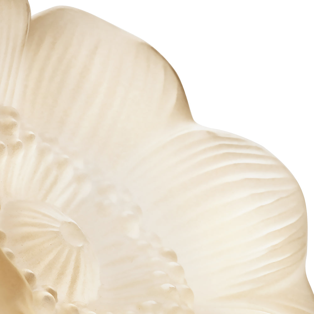 Lalique Anemone piccola scultura cristallo S