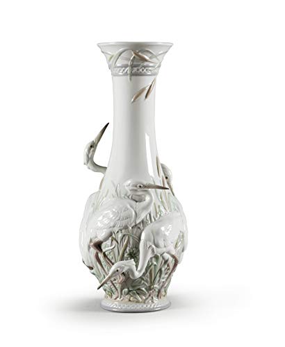 Lladró Accessori Decorativi Garzas Reales vaso porcellana Buccaro