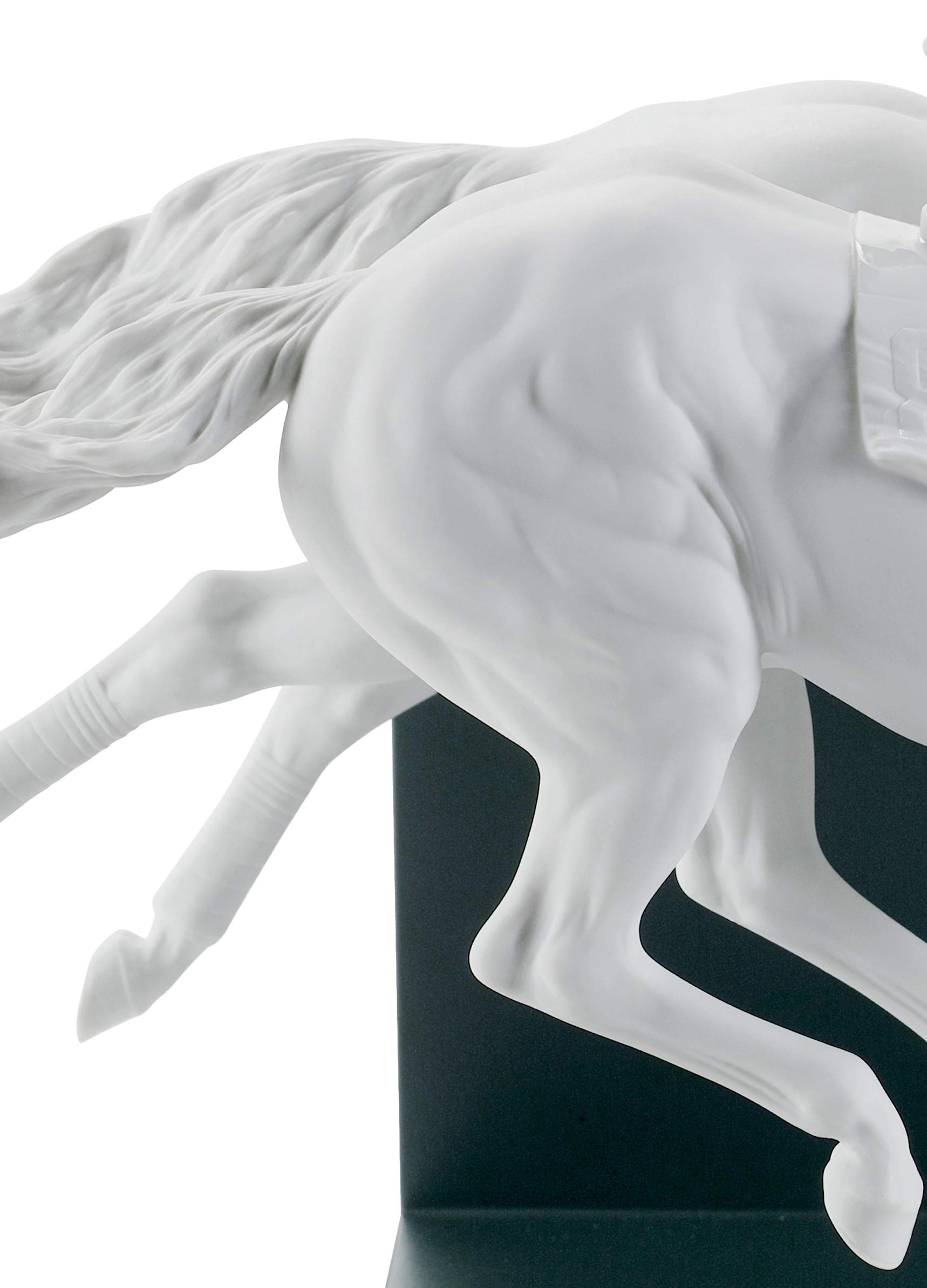 Lladró Sculture Corsa di Cavalli figurina porcellana edizione limitata