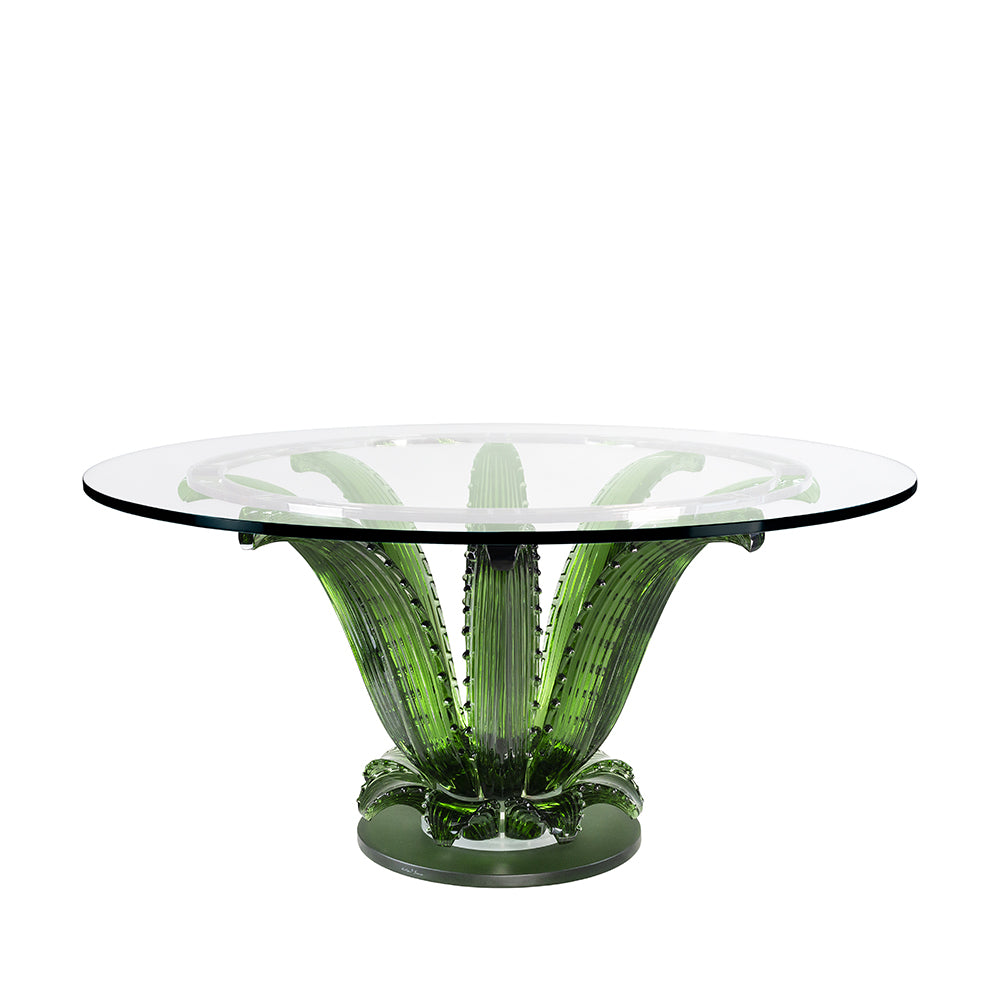 Lalique Cactus tavolo rotondo cristallo TU