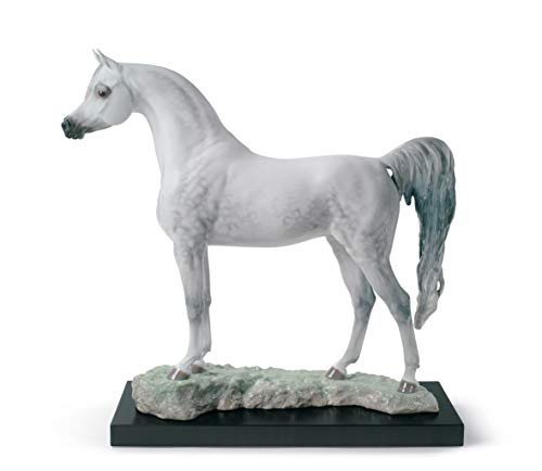 Lladró Cavallo Arabo figurina porcellana edizione limitata