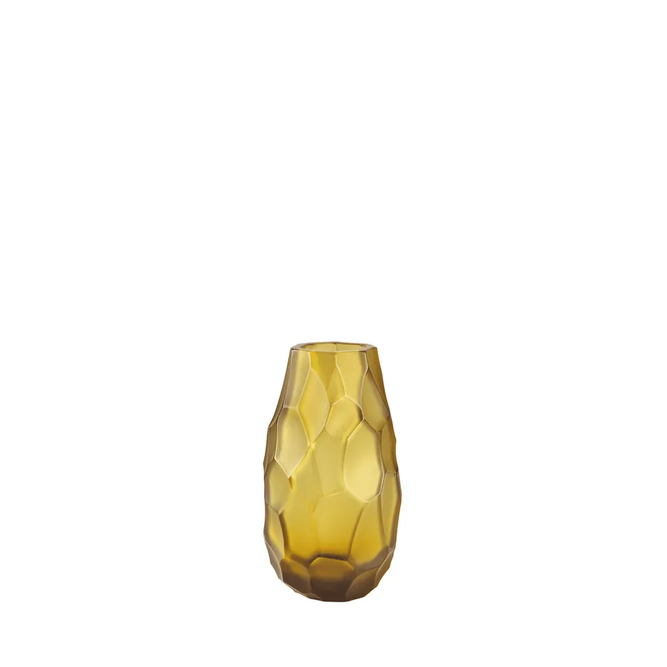 Lalique Silex vaso piccolo S in cristallo satinato