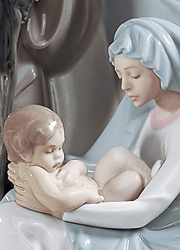 Lladró Sculture Nascita Di Gesù Figurina Sacra Famiglia Porcellana