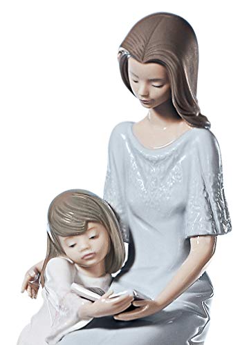 Lladró Sculture Madre La Fiaba mamma porcellana