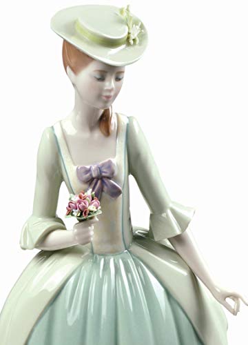 Lladró Sculture Bouquet Dama statuetta porcellana donna