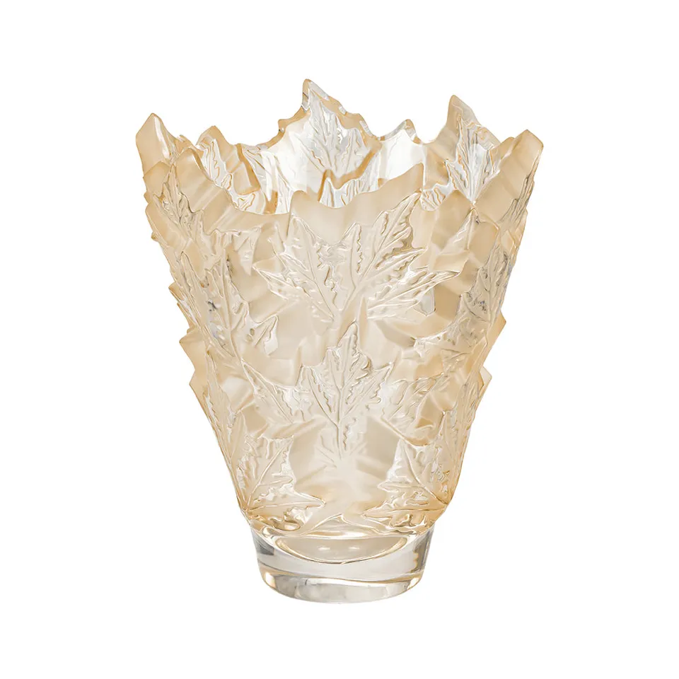 Lalique Champs-Élysées vaso cristallo oro One Size