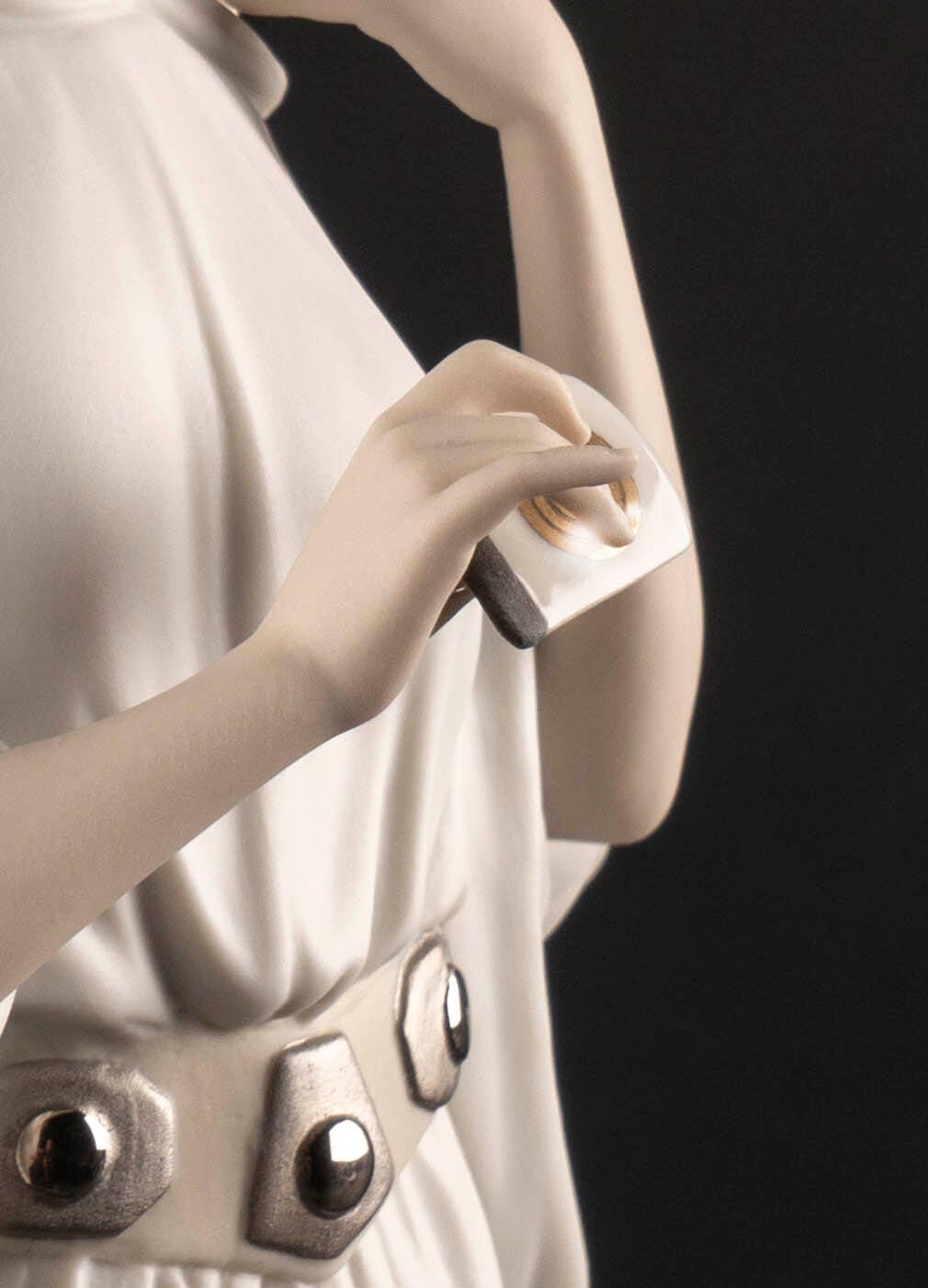 Lladró Princess Leia New Hope Figura Porcellana Pop