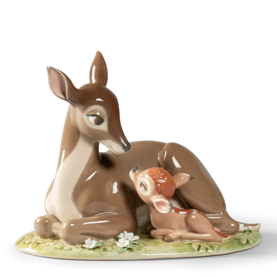 Lladró Sculture Pop Bambi Marrone statuetta porcellana Disney