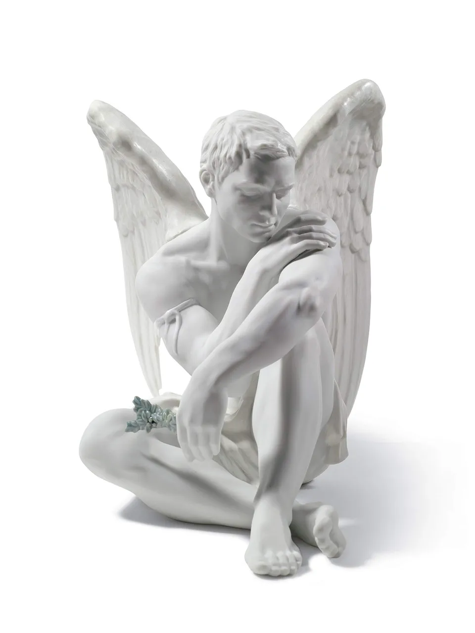 Lladró Angelo Custode figurina porcellana angelo