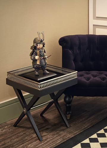 Lladró Sculture Bambino Samurai statuetta marrone