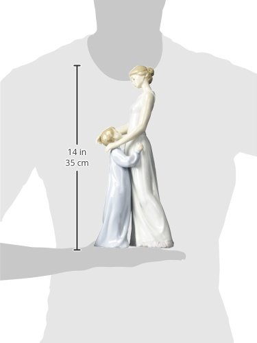 Lladró Sculture Da Madre A Figlia Figurina Porcellana Madre