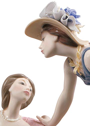 Lladró Sculture Come Va La Festa? statua donne porcellana
