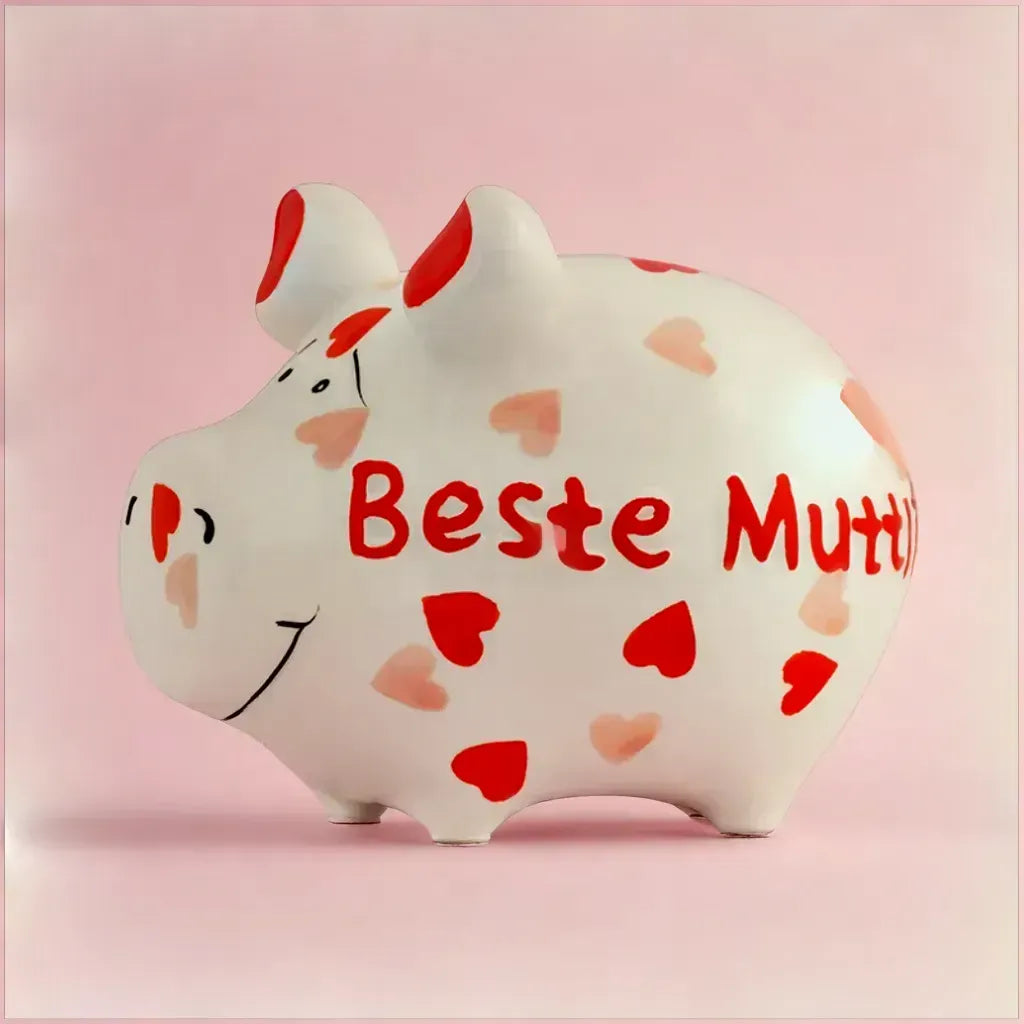 Sparschwein Company Kleinschweine Beste Mutti salvadanaio mamma