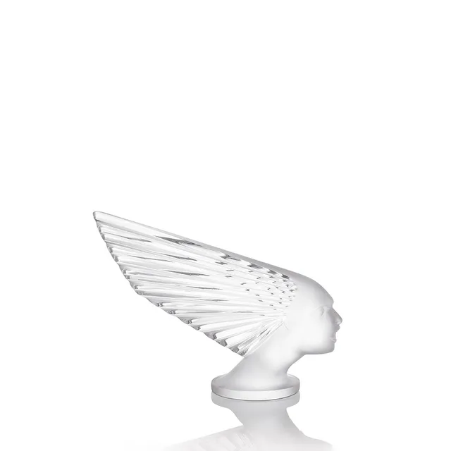René Lalique Victoire Scultura in Cristallo Incolore