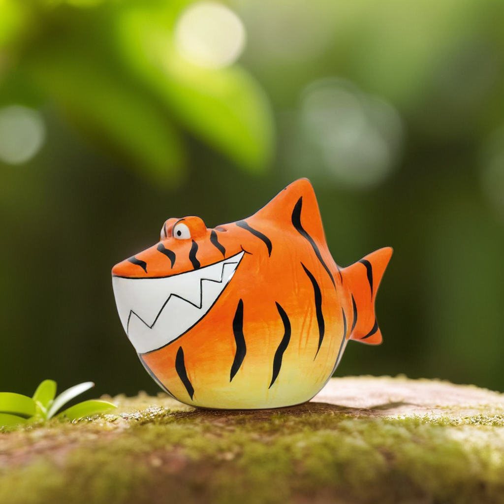 Sparschwein Company Kleinhaie Tiger salvadanaio piccolo tigre