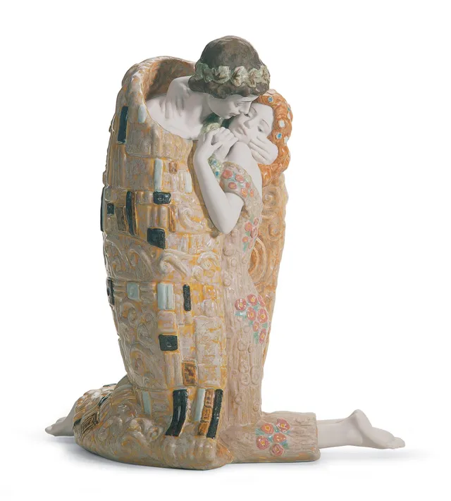 Lladró Alta Porcellana Il Bacio Sposi scultura matrimonio