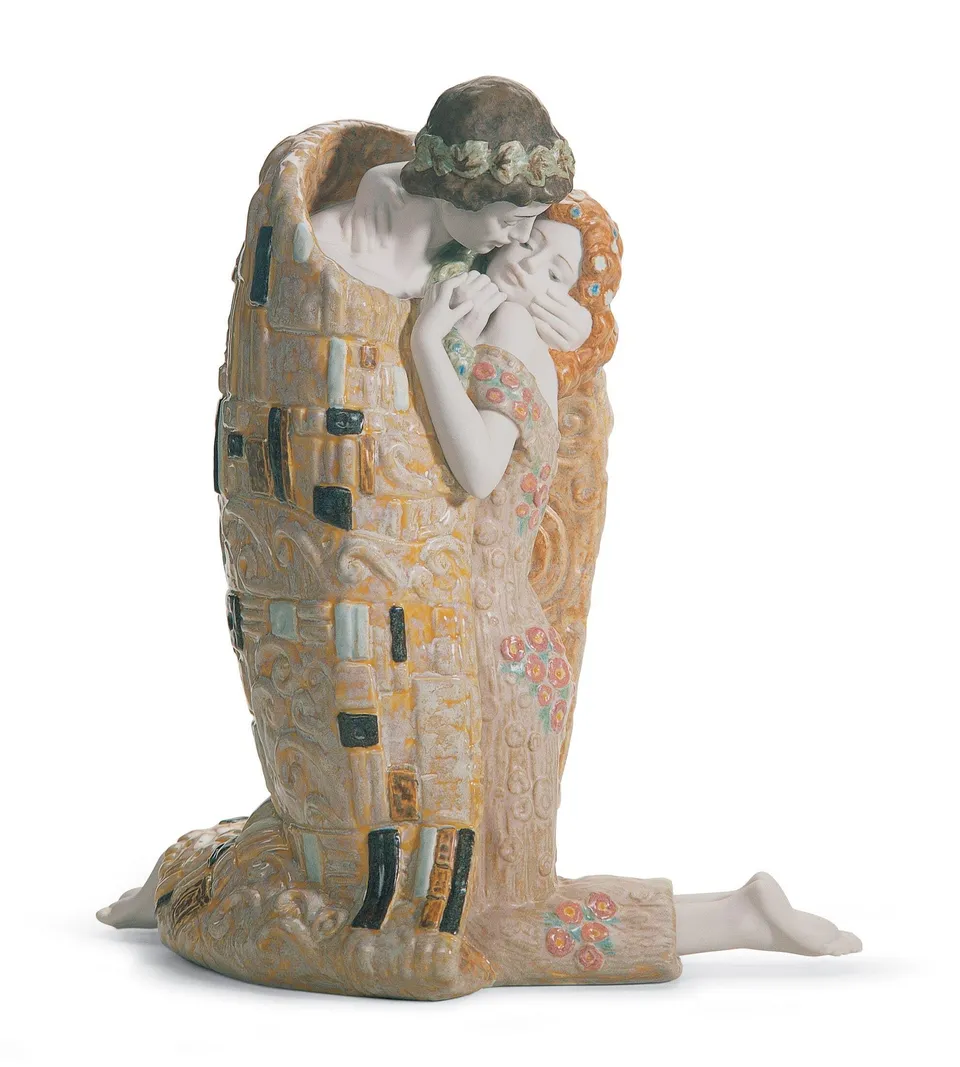 Lladró Alta Porcellana Il Bacio Sposi scultura matrimonio