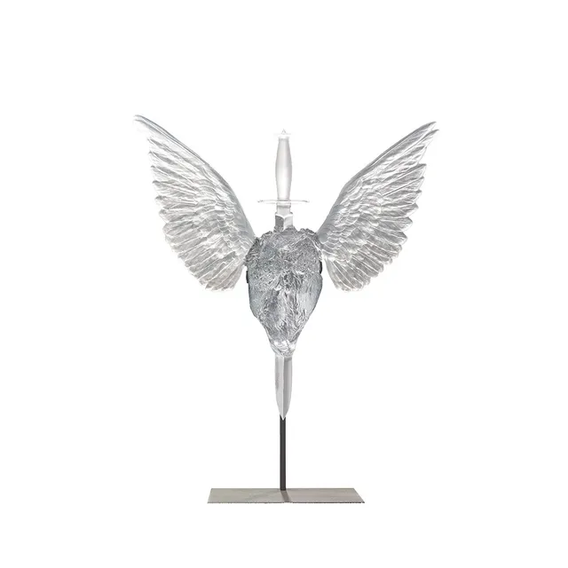 Lalique Art Eternal Immaculate scultura cristallo Hirst