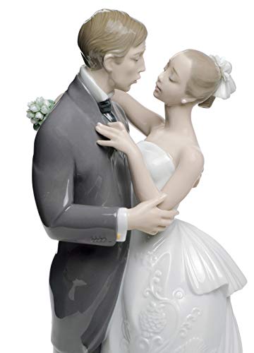 Lladró Sculture Il Valzer dei Fidanzati Figurina Coppia Porcellana
