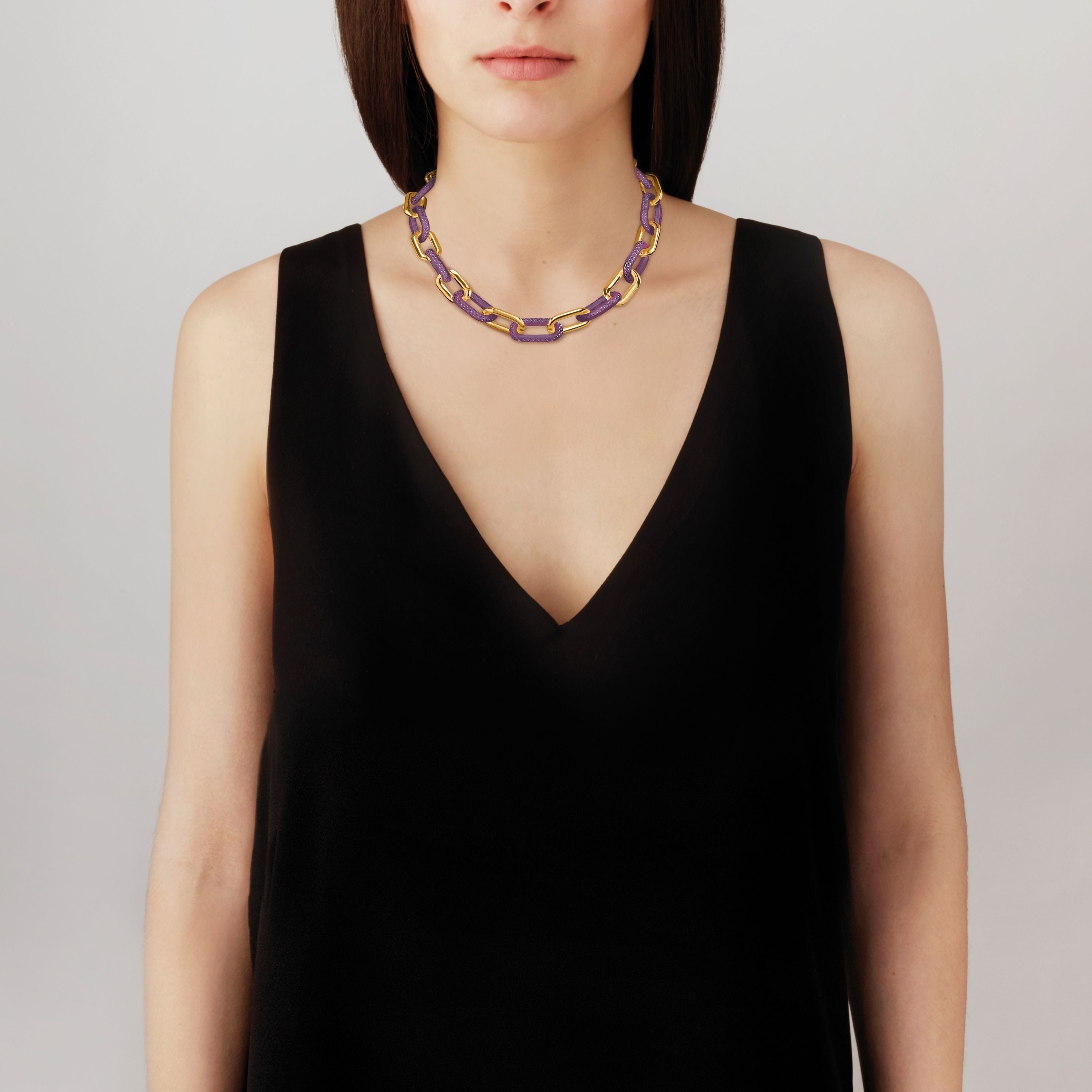 Lalique Jewellery Empreinte Animale collana oro One Size