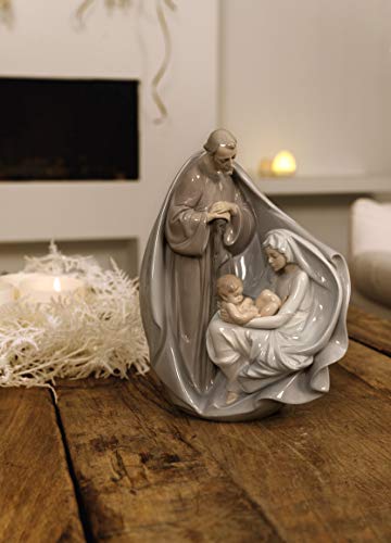 Lladró Sculture Nascita Di Gesù Figurina Sacra Famiglia Porcellana