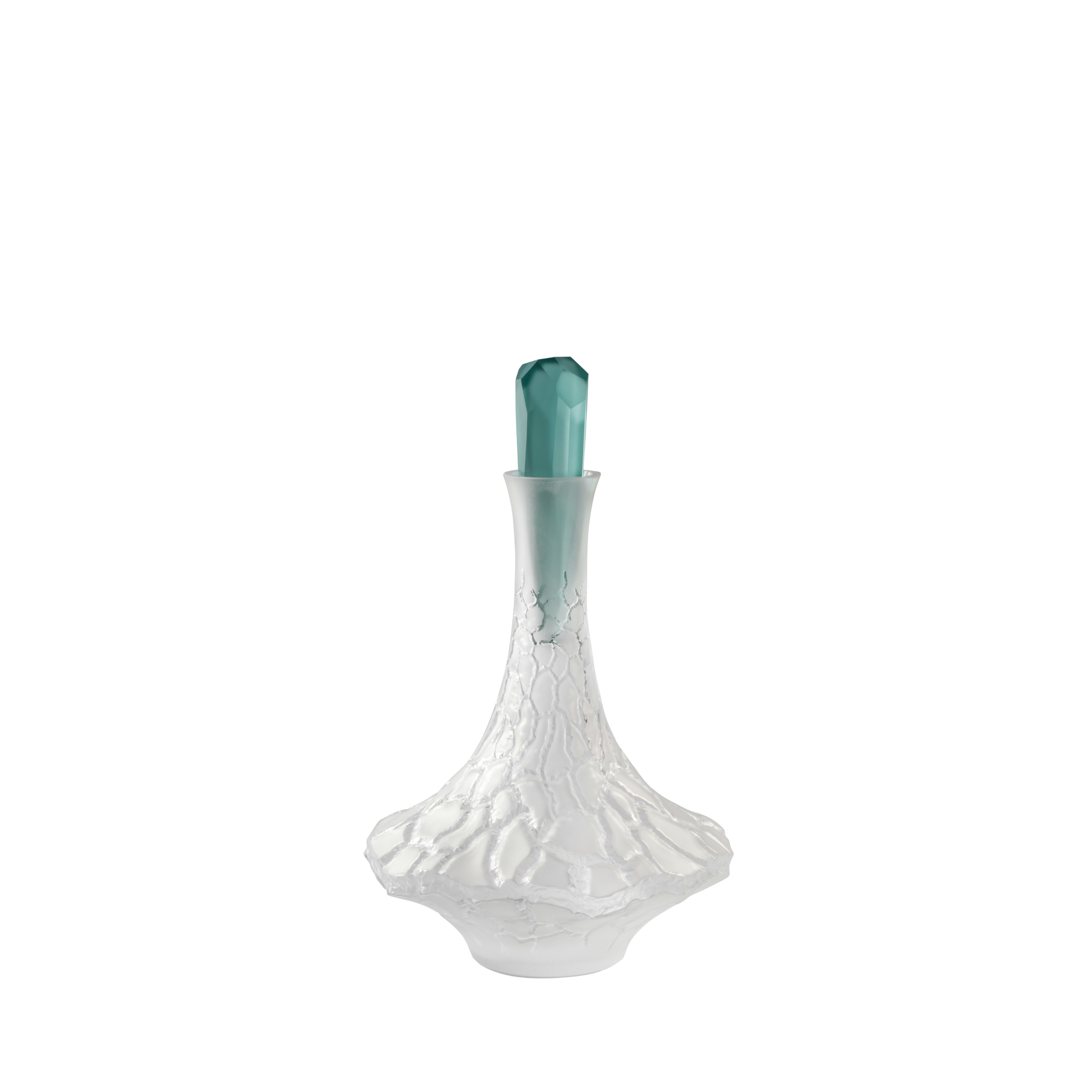Lalique Caldera Caraffa in Cristallo Incolore Satinato