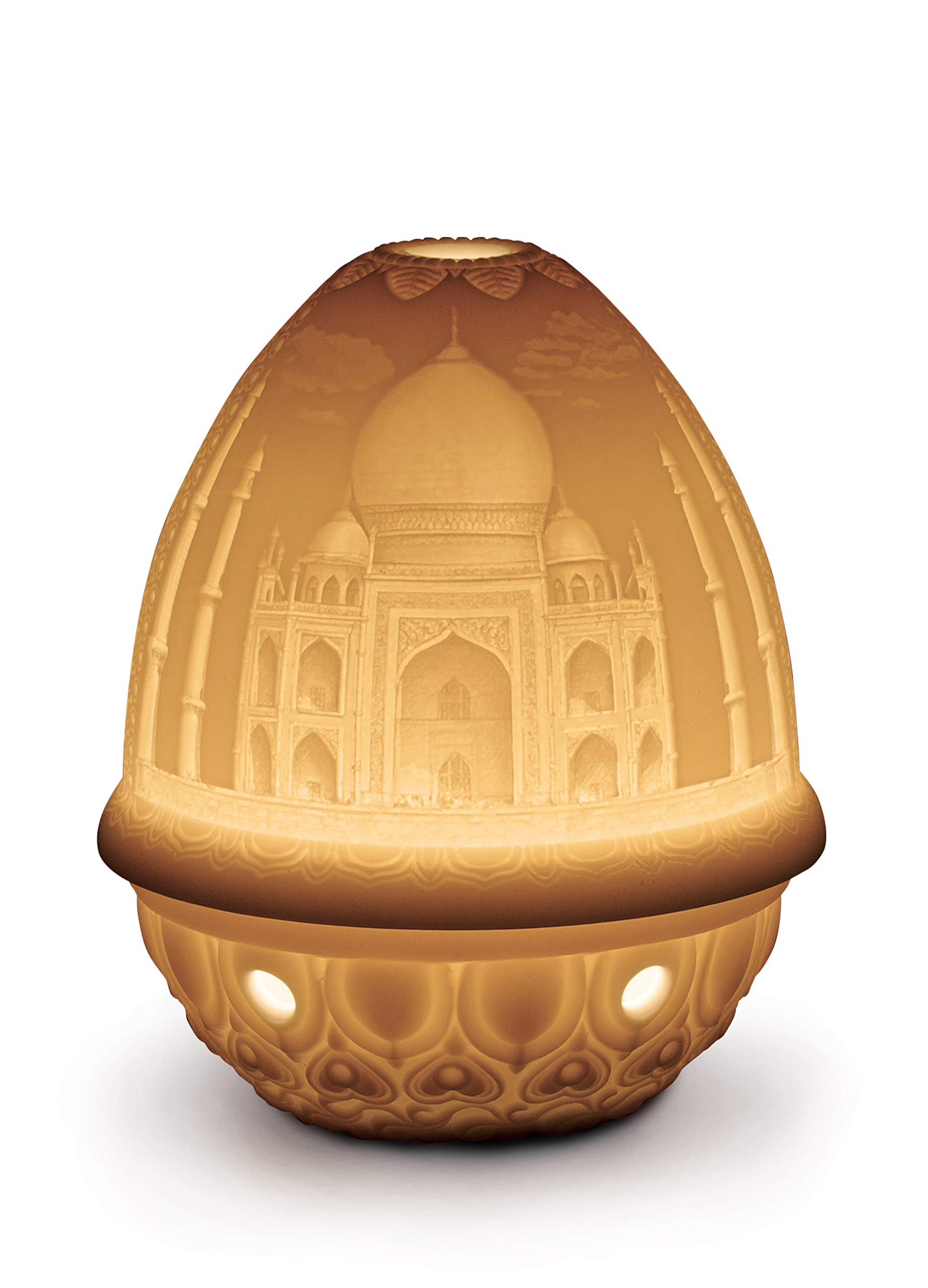 Lladró Accessori Decorativi Litofania Taj Mahal luce porcellana