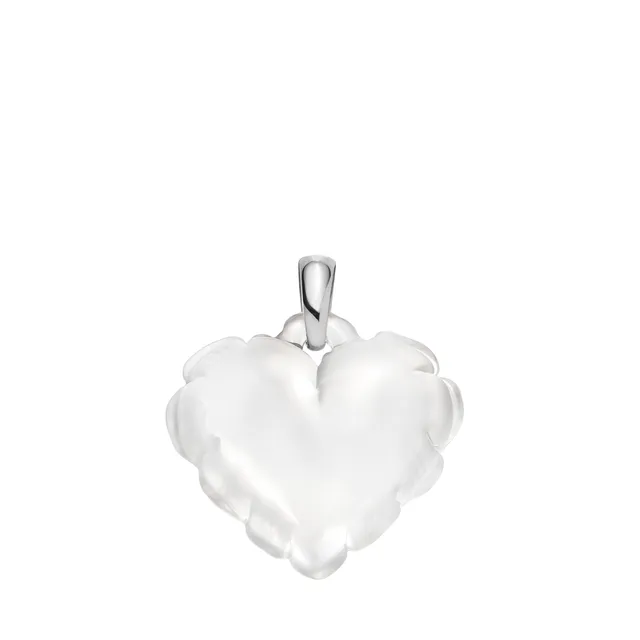 Lalique Souffle d'Amour Ciondolo Cristallo con Cordoncino