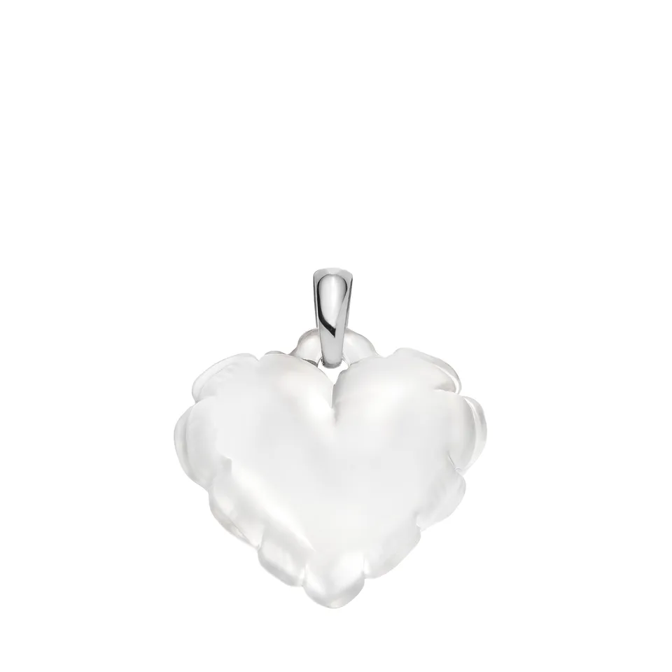 Lalique Souffle d'Amour Ciondolo Cristallo con Cordoncino
