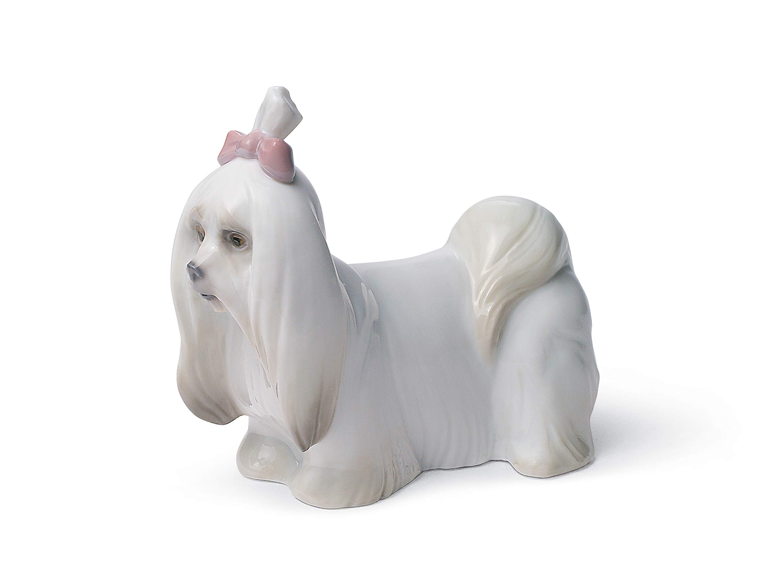 Lladró Sculture Cane Maltese statuetta porcellana animale