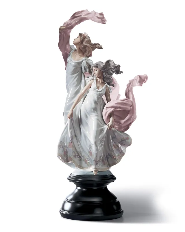 Lladró Allegoria Libertà figurina donne porcellana