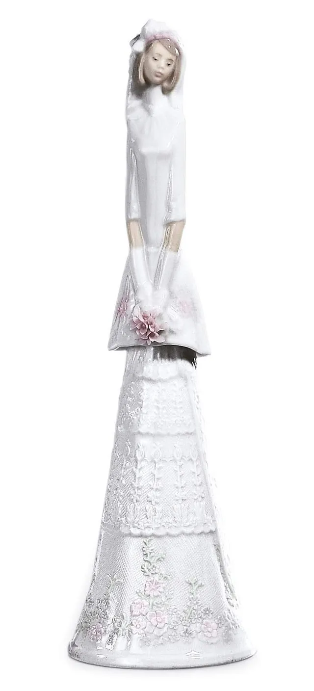 Lladró Sposa Campanella scultura sposa porcellana regalo