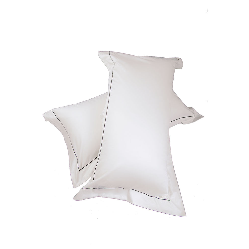 Lalique 2 Federe Oxford Ricamate per il Letto