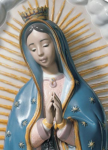 Lladró Sculture Madonna di Guadalupe statua madonna porcellana