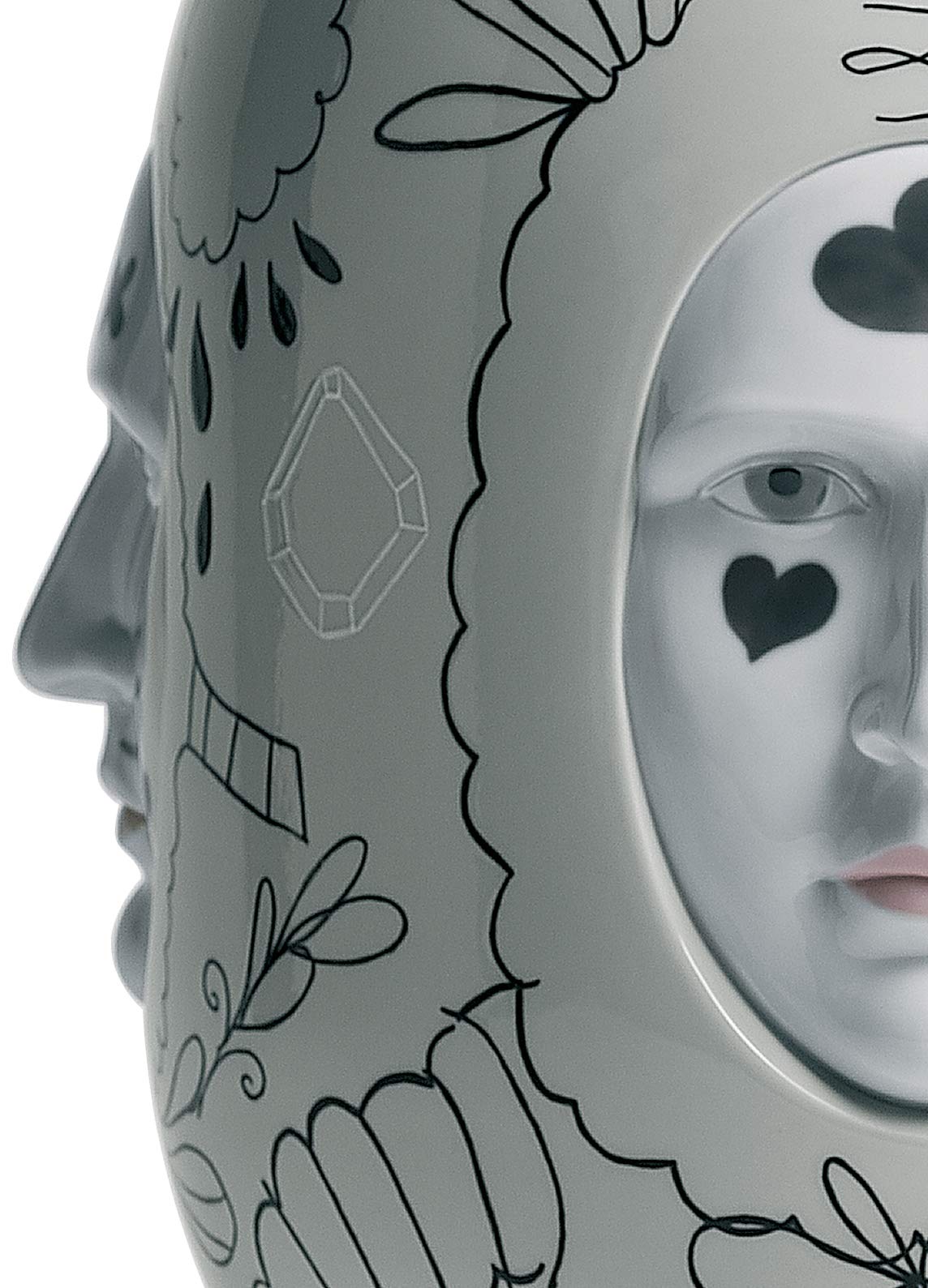 Lladró Conversation Vase II vaso porcellana artigianale