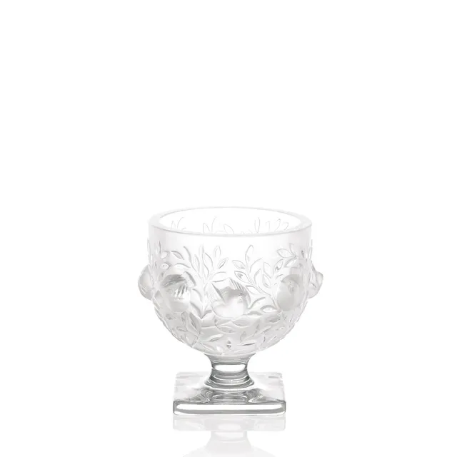 Lalique Elisabeth vaso in cristallo incolore taglia unica